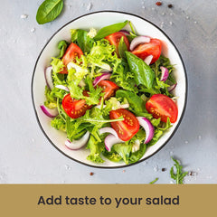 Nutrition information showing non-GMO and vegan