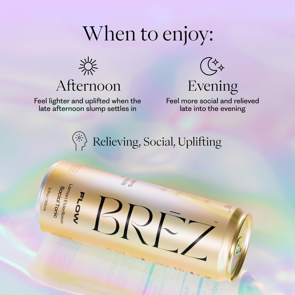 Lion’s Mane extract 33mg per BRĒZ Flow can