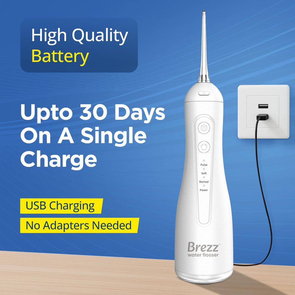 Brezz Water Dental Flosser Pick orthodontic and periodontal tips