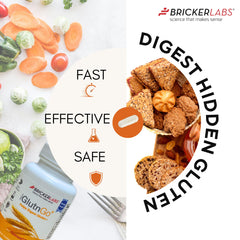 Bricker Labs GlutnGo product packaging close-up