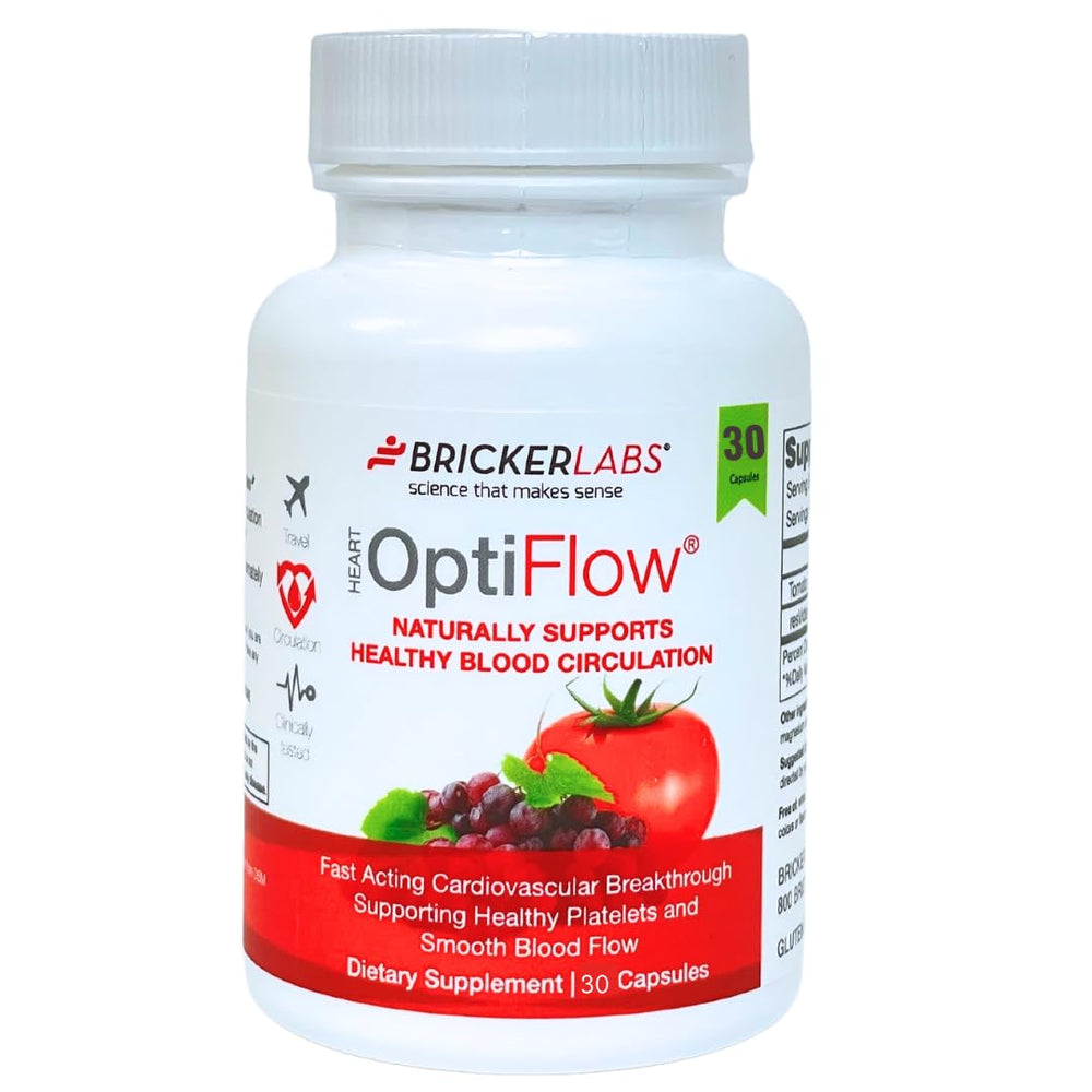 Bricker Labs OptiFlow bottle and label