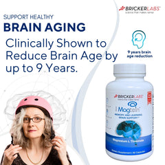 Magtein supplement facts panel close-up