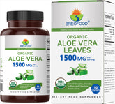 Brieofood Organic Aloe Vera 1500mg - 90 vegetarian tablets hero image