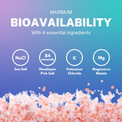 Bright Electrolytes measuring scoop ready for quick, convenient hydration