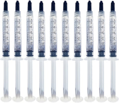 Bright White Smiles Teeth Whitening Gel Refill Kit – 10 tubes, 44% carbamide peroxide, no trays.