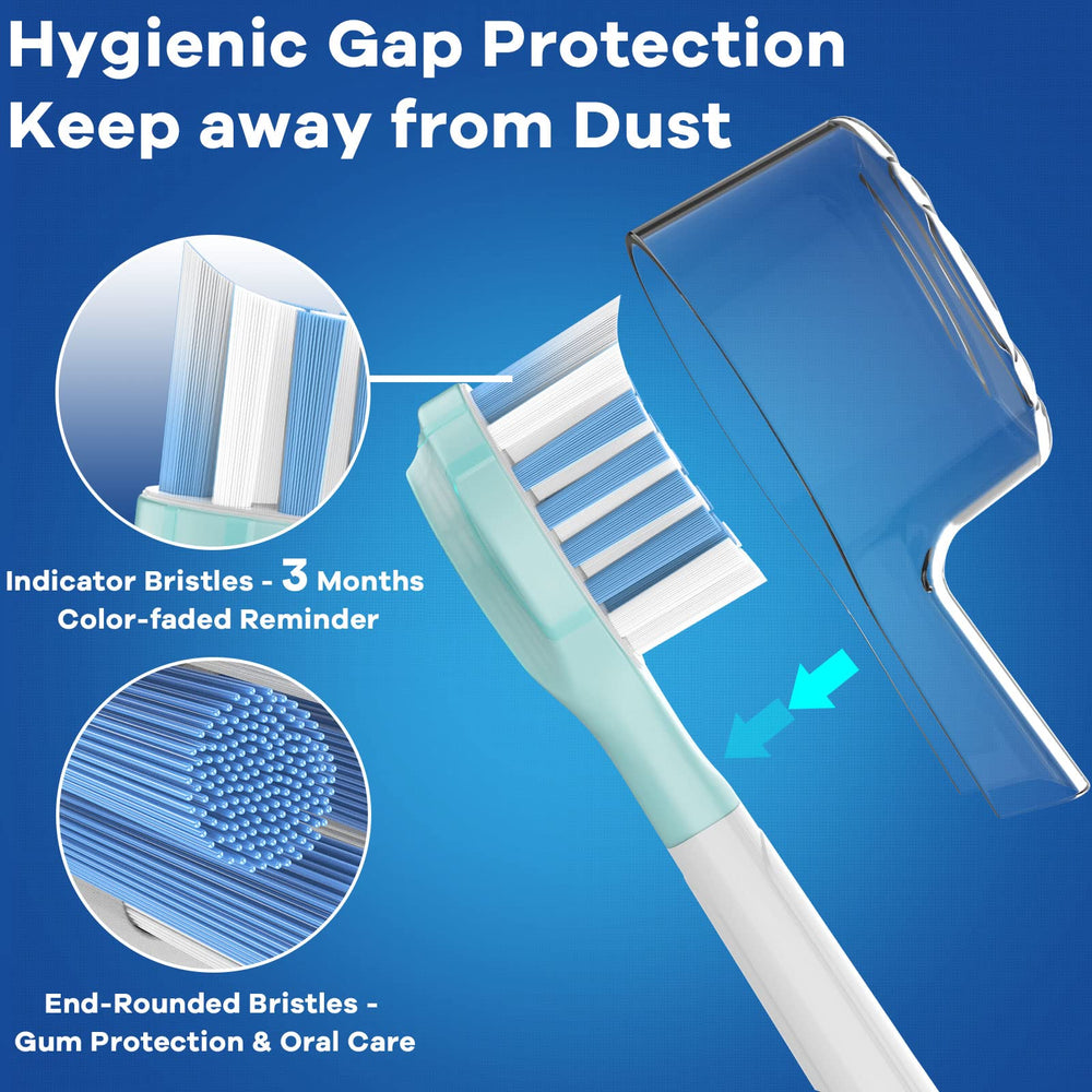 DuPont bristles close-up on replacement head