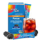 BRIGHTFULL Focus front of package with blackberry flavor