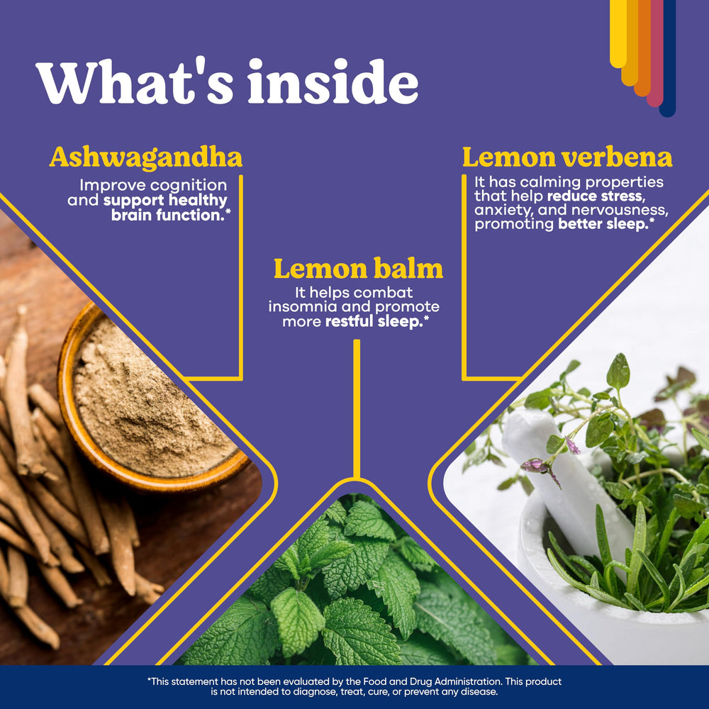 Adult-friendly nightly routine featuring BRIGHTFULL sleep supplement