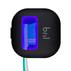 Bril UV-C Toothbrush Sanitizer and Holder in black – hero image
