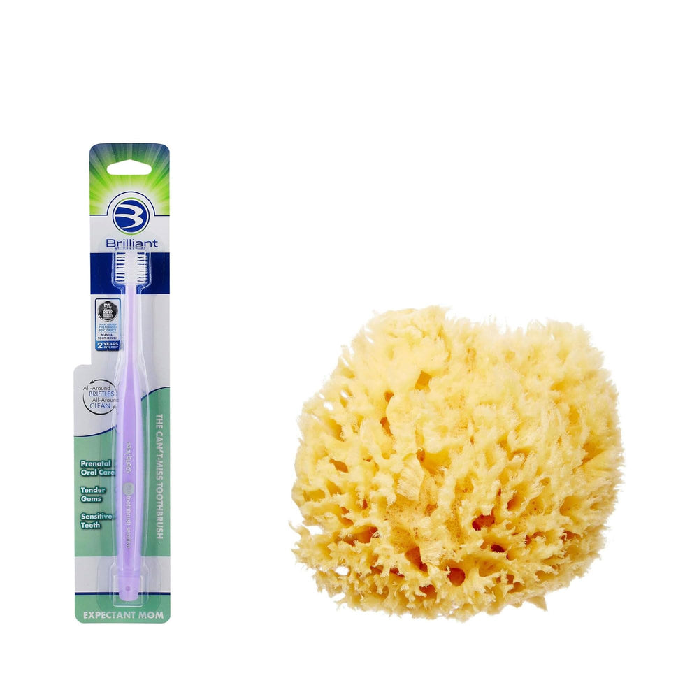 Brilliant Oral Care Expectant Mom Toothbrush Lilac