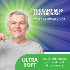 Close-up of the ultra-soft bristles