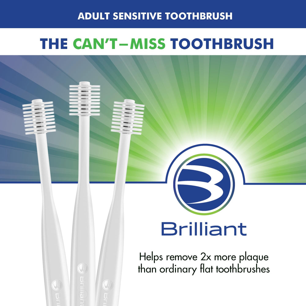 Extra-soft bristles designed for sensitive teeth