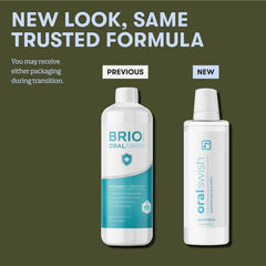 Using BRIOTECH Oral Swish with a water flosser
