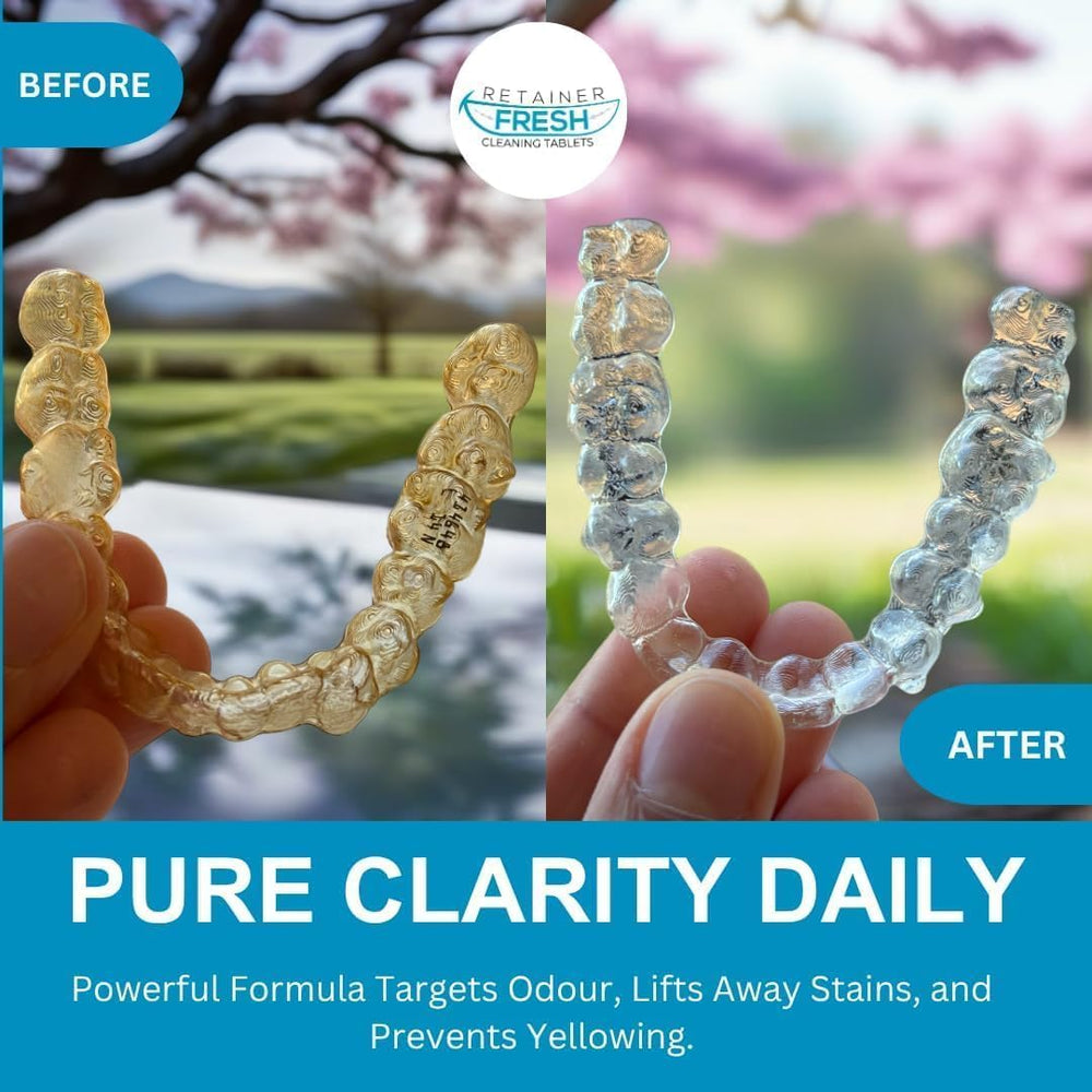 Brite Retainer Tablets packaging