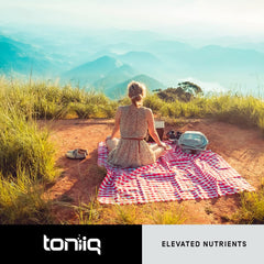 Bromelain capsules arranged on white background