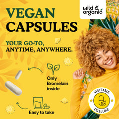 Non-GMO bromelain supplement with no fillers