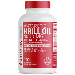 Krill oil softgels with phospholipids illustration