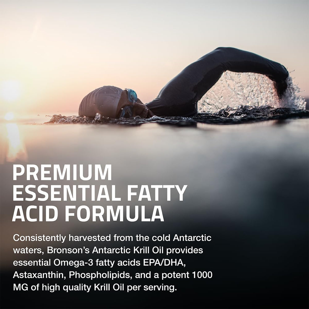 Illustration of Omega-3 fatty acids with Krill Oil