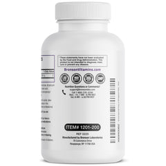 Bronson Apple Cider Vinegar 3000 mg tablets bottle on counter ready for daily routine.