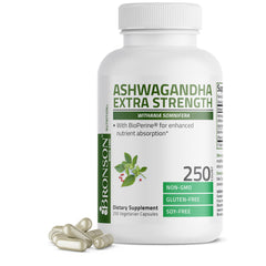 Bronson Ashwagandha Extra Strength bottle and label