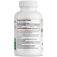 Bronson B12 sustained release tablet releasing over time