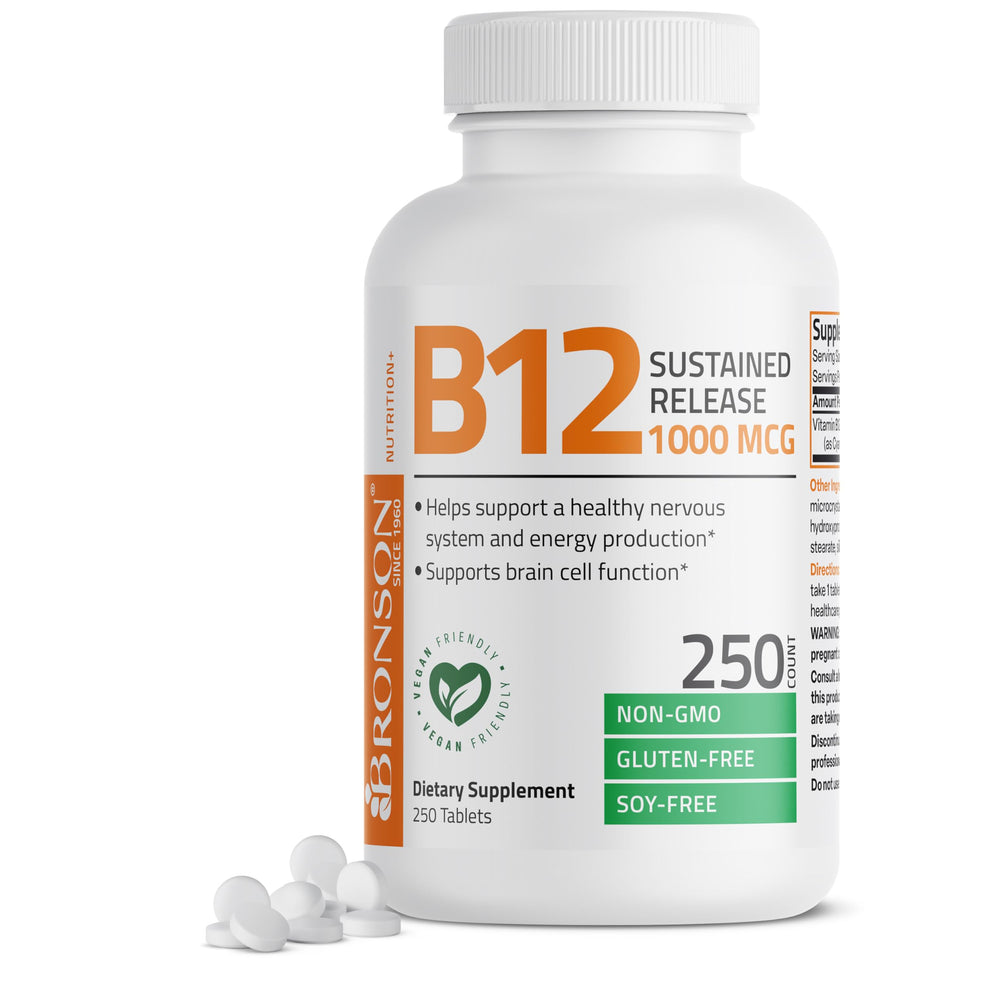 Bronson Vitamin B12 1000 mcg Sustained Release bottle