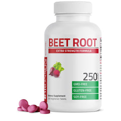 Bronson Beet Root Extra Strength bottle with label