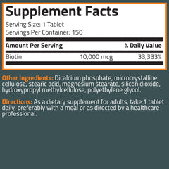 Bronson facility in Hauppauge, New York manufacturing Biotin 10,000 mcg