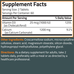 Non-GMO, Gluten-Free Calcium with Vitamin D3 product image