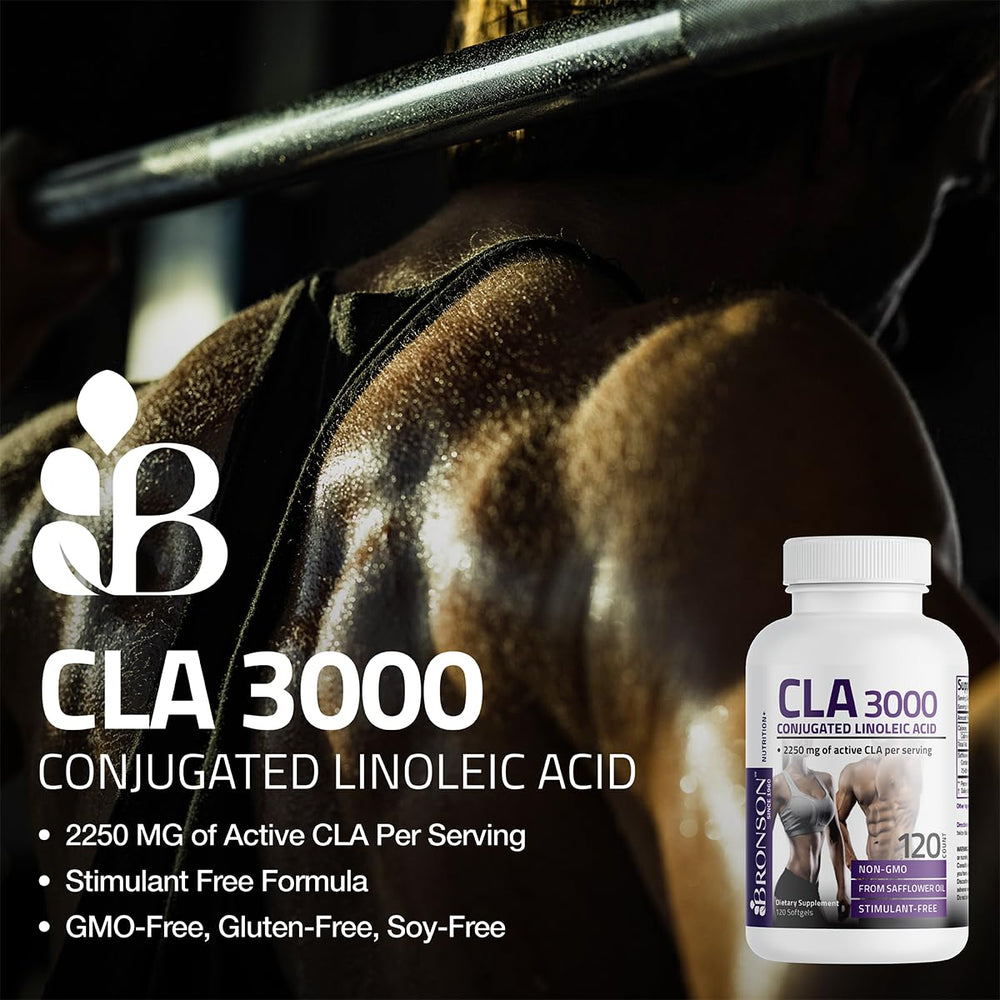 Bronson CLA 3000 softgels capsules