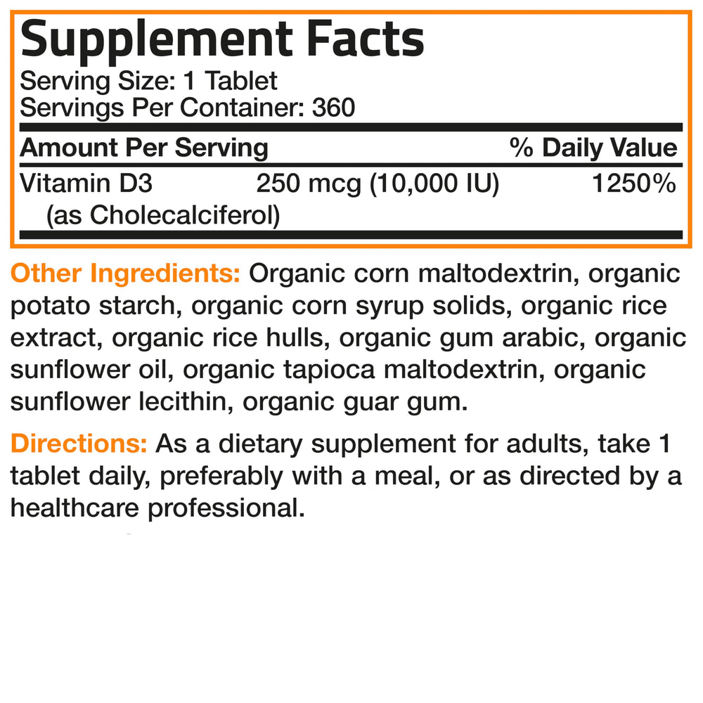 Non-GMO Vitamin D3 ingredients and labeling