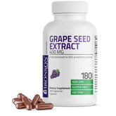 Bronson Grape Seed Extract 400 mg bottle front label