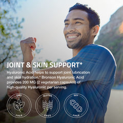 Graphic illustrating joint health and skin support