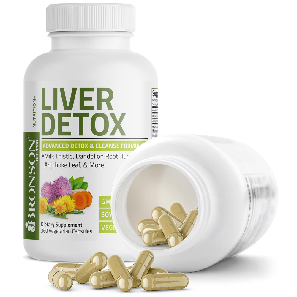 Bronson Liver Detox beet root adds natural color and nutrition