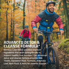 Bronson Liver Detox turmeric ingredient with warm, daily-use appeal