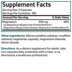 Bronson Magnesium Glycinate bottle packaging ready for daily use.