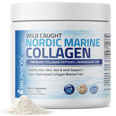 Bronson Marine Collagen Peptides bottle label