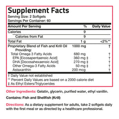 Health benefits: brain, joint, and eye support