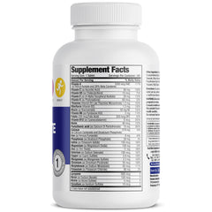 Close-up of Bronson ONE men's complete multivitamin tablet