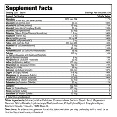 180 tablets bottle labeled Bronson ONE Daily Men's Complete