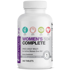 Wellness and vitality benefits of Bronson ONE Daily Women’s 50+