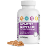 Bronson ONE Daily Women's Complete Multivitamin bottle front label