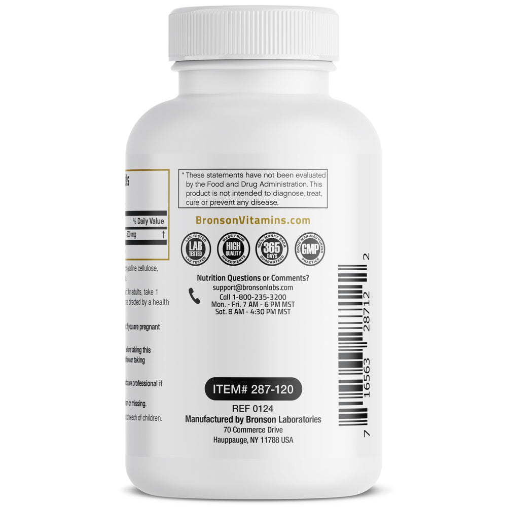 Front packaging of Bronson Acetyl L-Carnitine product