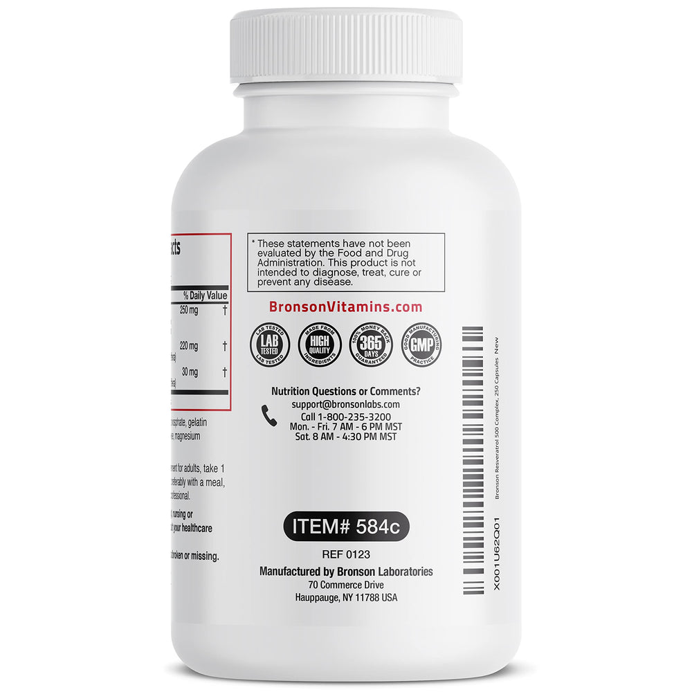 Bronson cGMP-certified New York manufacturing facility