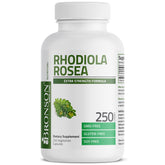 Bronson Rhodiola Rosea Vegetarian Capsules bottle - 250 count