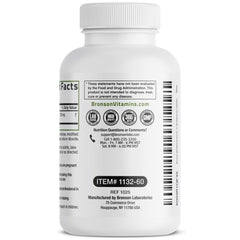 60-count bottle of Bronson Rhodiola Rosea Vegetarian Capsules