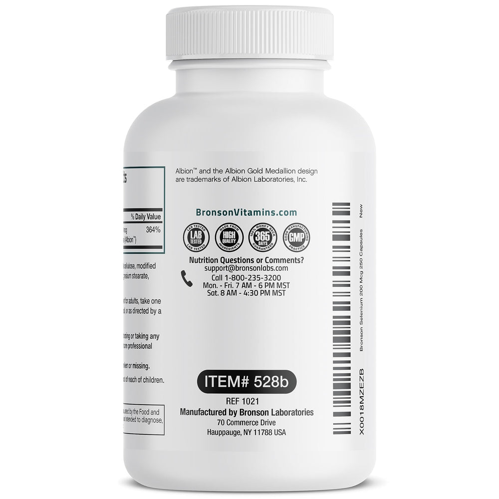 Bronson Vitamins brand history – trusted since 1960