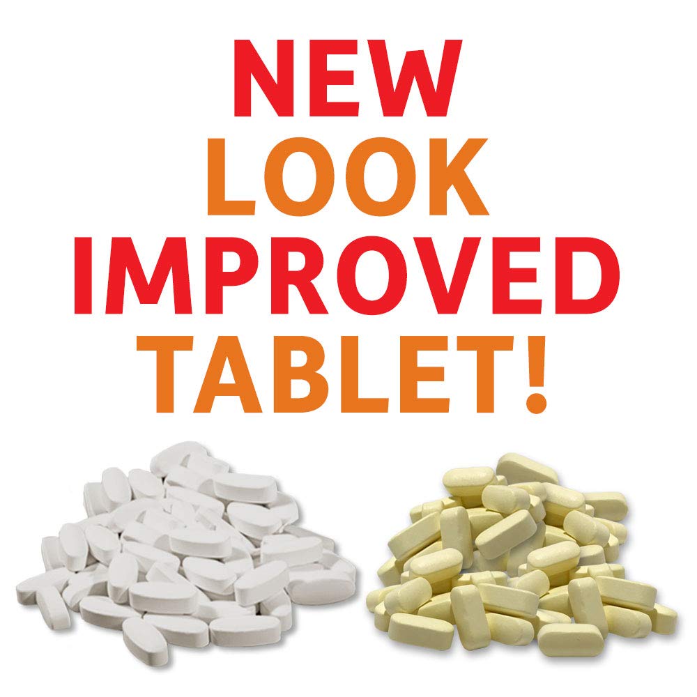 Back label of Bronson Sodium Ascorbate 1000mg tablets bottle