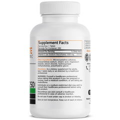 Side angle view of Bronson Sodium Ascorbate 1000mg tablets