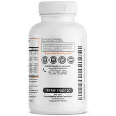 Nutrition facts and ingredients of Bronson B-Complex with C